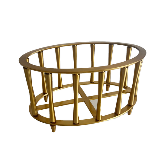 Oval Gold Planter