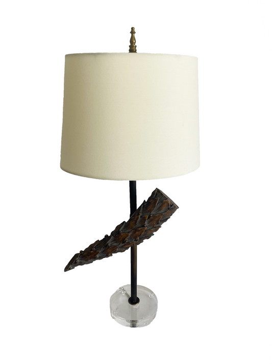 Antique Winged Table Lamps