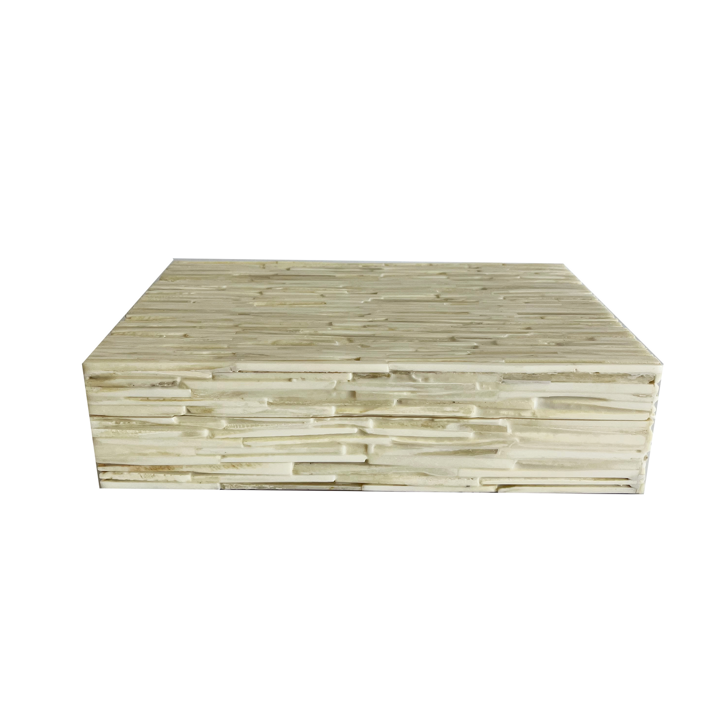 Rectangular Tiled Bone Box