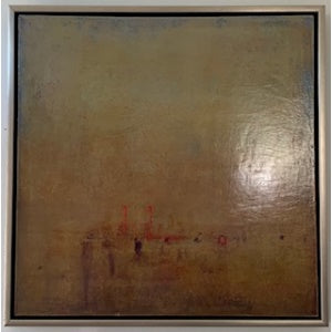 "Marks of Red Orange" by Scott Upton Painting