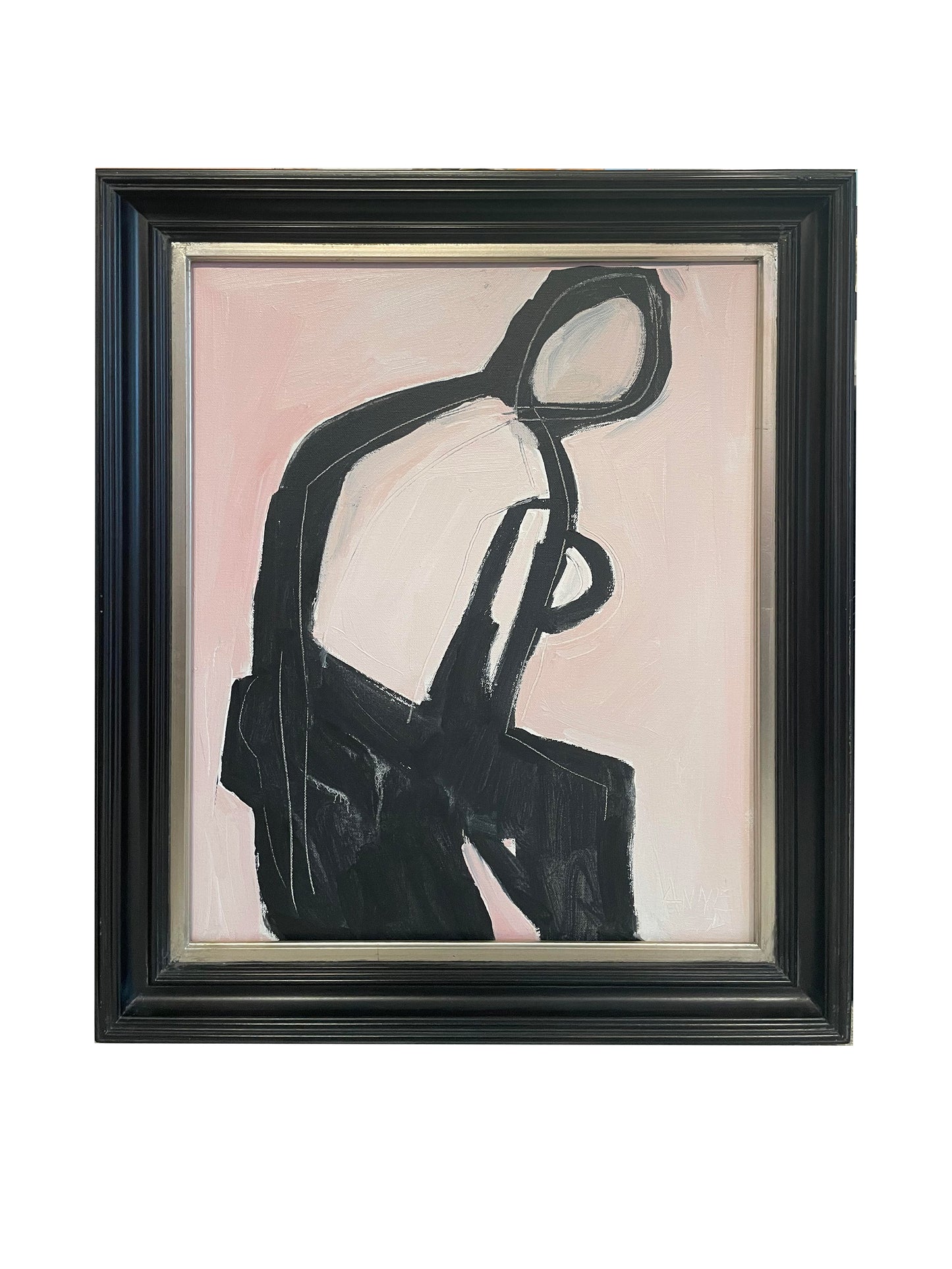 "Pink & Black Figure" by Anne Darby Parke